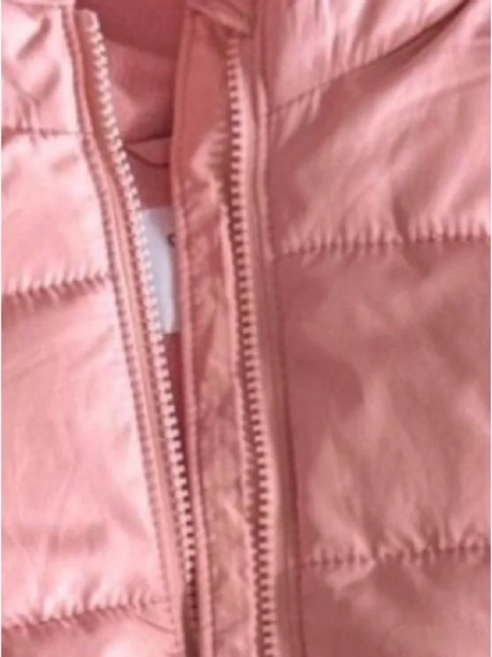 Old Navy Light Pink Hooded Puffer Jacket for Kids